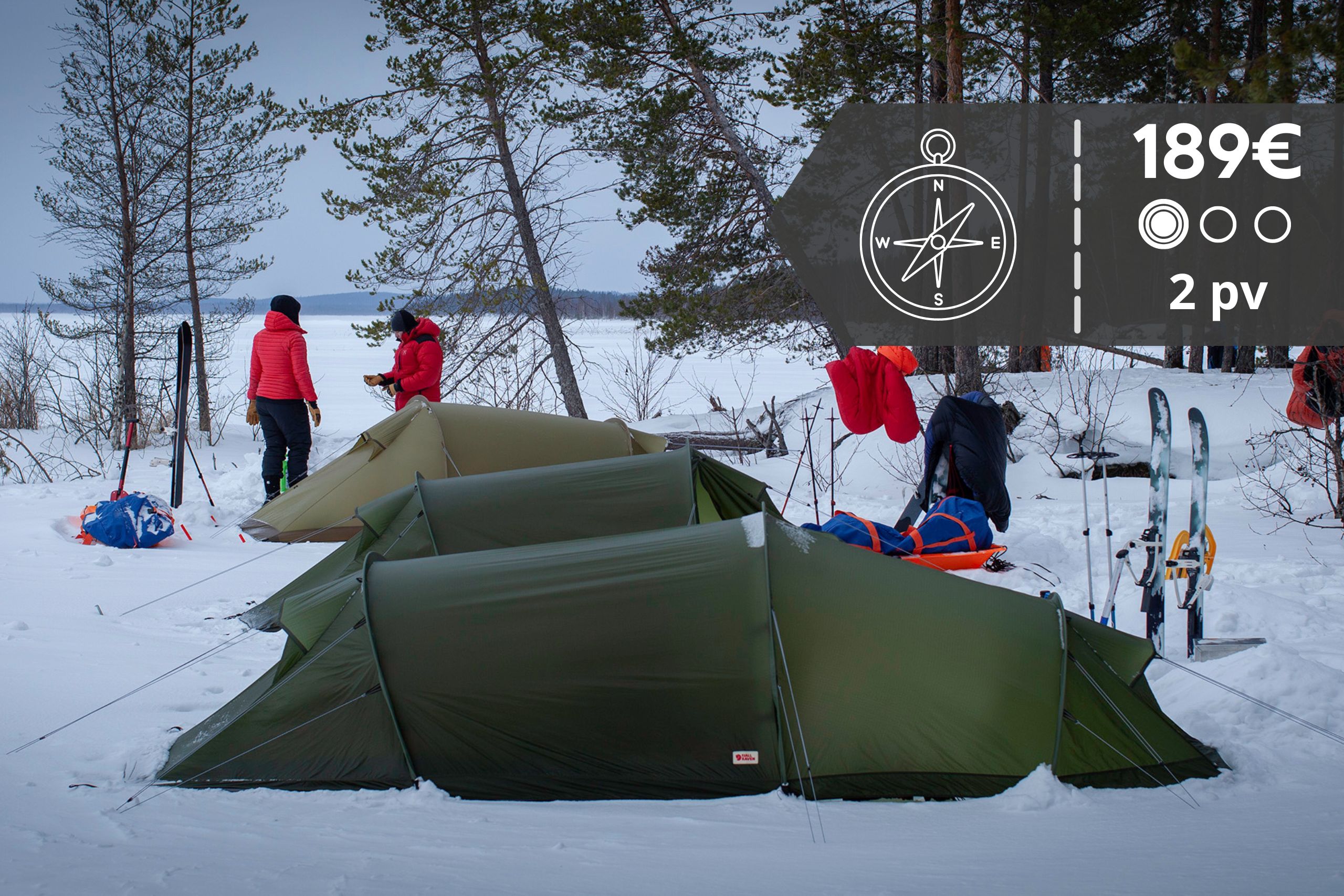 Naisten talviretkeilykurssi (25.-26.1.2025), Etelä-Konneveden kansallispuisto