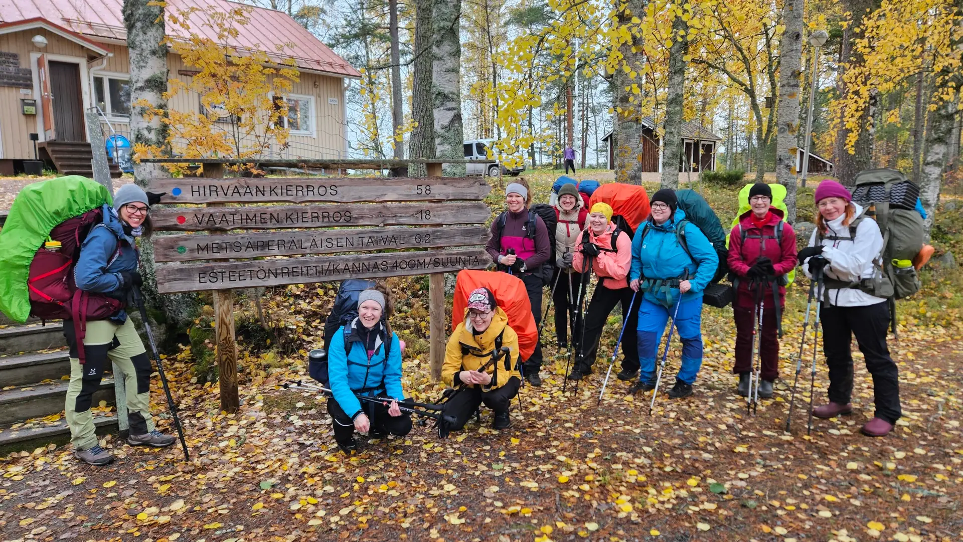 Salamajarvi vaellusreitti, retkeily, Ruskavaellus, Kansallispuisto. Ruska 2026, syysvaellus, ruska, vaellus, Salamajärven kansallispuisto. Ulkoilma Akatemia, Ulkoilma-akatemia, ulkoilmaakatemia. 2026