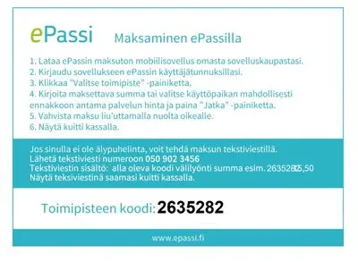 epassi maksaminen