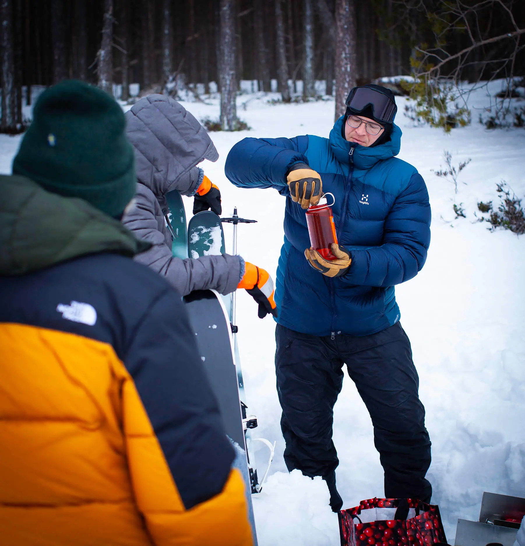 Hiihtovaellus, hiihtovaellus 2026, etelä-konnevesi, etelä-konneveden kansallispuisto. talvivaellus. talviretkeily.